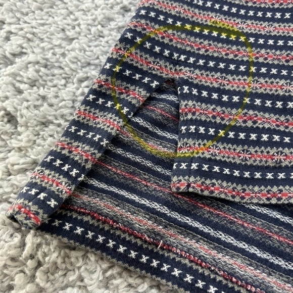 Polo by Ralph Lauren Shirt Mens Extra Large Retro Stripe Preppy Holiday Vintage - Picture 5 of 6